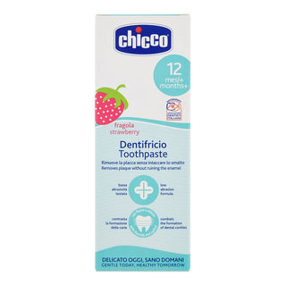 Chicco 草莓味牙膏 适合12个月以上儿童 50毫升 