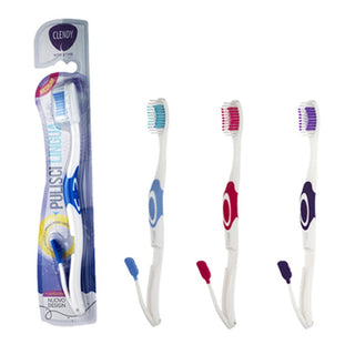 Clendy Cepillo de dientes y limpiador de lengua 