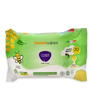 Clendy Toallitas húmedas para bebés 20 uds Miel 