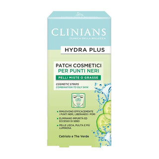 Clinians Hydra Basic Patch 黑头护理化妆品 4片鼻贴 + 4片额头/下巴贴 