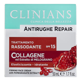 Clinians Antirughe Repair Spf 15 Collagene Ed Estratto Di Melograno 50 ml — Crema solare