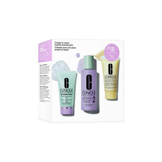 Clinique Routine In 3 Fasi Della Skin School — Set Skincare