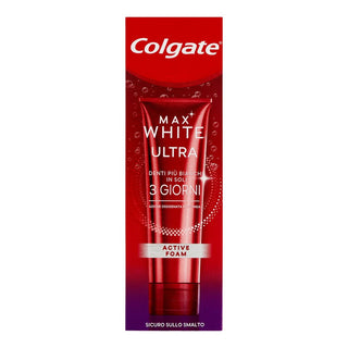 Colgate Colgate Max White Ultra 活性泡沫美白牙膏 50 毫升 