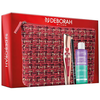 Deborah Επενδυμένο Πορτοφολάκι Χρώμα Κόκκινο 