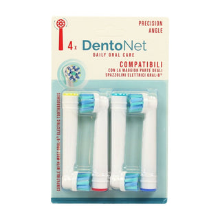 Dentonet Dentonet Náhradní hlavice pro elektrické kartáčky Eb50 4 kusy 