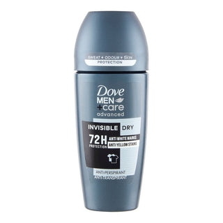 Dove Roll On -deodorantti miehille 72H Invisible Dry 50 ml 