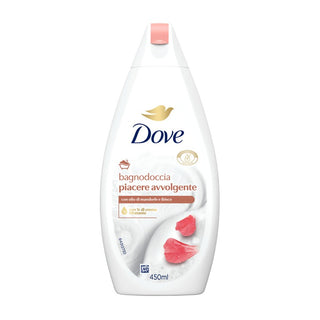Dove Suihkugeeli Miellyttävä Nautinto Manteli- ja Hibiskusöljyllä 450 ml 