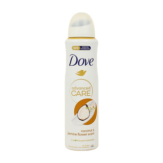 Dove Kookos ja jasmiininkukka Advanced Care deodoranttisuihke 150 ml 