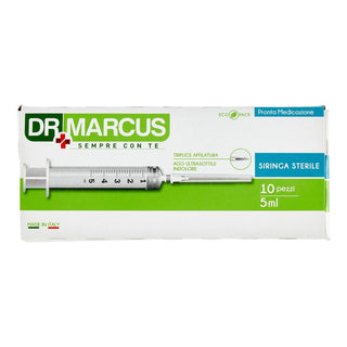 Dr Marcus Sterile Sprøjter Sæt med 10 stk på 5 ml 