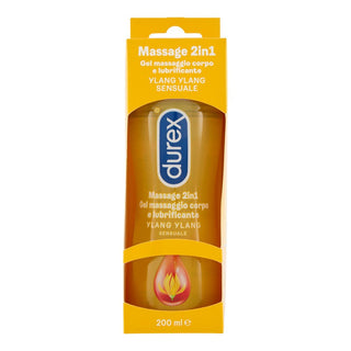 Durex Massage 2In1 Aloe Vera Lenitivo 200 ml — Olio Massaggio