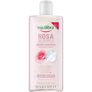 Equilibra Różany Kwas Hialuronowy Dermo Szampon Równoważący 265 ml 