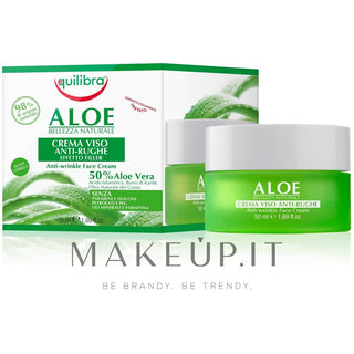 Equilibra Aloe 3+ Crema Viso Anti-Rughe Effetto Filler 50 ml — Crema Viso