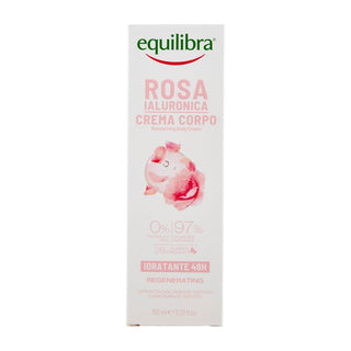 Equilibra Różany Krem Hialuronowy do Ciała Nawilżający 150 ml 