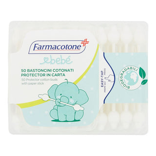 Farmacotone Bebe コットンスティックプロテクター 50本入