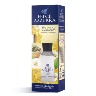 Felce Azzurra Deo Ambiente Bastoncini The Bianco Osmanto 120 ml — Deodorante ambiente