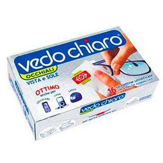 Fresh&Clean Μαντηλάκια για φακούς Vedo Chiaro μιας χρήσης 1 συσκευασία με 16 μαντηλάκια 