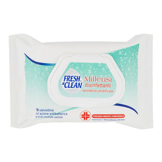 Fresh&Clean Υγρά Απολυμαντικά Μαντηλάκια Πολλαπλών Χρήσεων 20 Τεμ. 