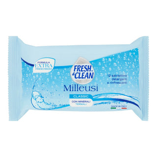 Fresh&Clean Milleusi Classic 12 Υγρά Μαντηλάκια 