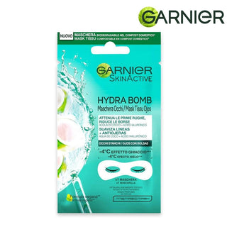 Garnier Skincare Одноразовая маска для глаз с кокосовой водой и гиалуроновой кислотой,Azzurro 