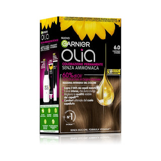 Garnier Olia Permanente Haarkleuring Lichtbruin N 6 