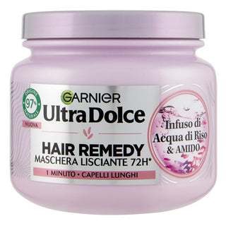 Garnier Ultra Dolce Настой рисовой воды и крахмала, разглаживающая маска 340 мл 