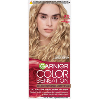 Garnier Color Sensation צבע קבוע בקרם 9.13 בלונד פלטינה בז' 