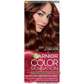 Garnier Color Sensation צבע קבוע בקרם 5.35 חום קינמון 