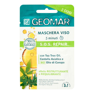 Geomar Mascarilla Facial S.O.S. Repair 15 Ml 