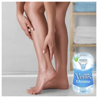 Gillette Venus أوشيانا 3+1 شفرات حلاقة للاستعمال مرة واحدة 