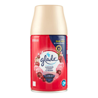 Glade بخاخ أوتوماتيكي عبوة إعادة تعبئة كرز لوشيوس وعود الفاوانيا - معطر جو 269 مل 