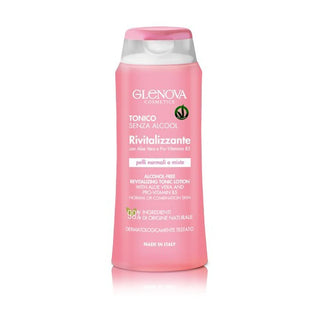 Glenova Glenova リバイタライジング トニック ノンアルコール 通常肌または混合肌 200 ml
