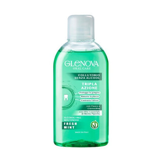 Glenova アルコールフリーのうがい薬 Fresh ミント 400ml