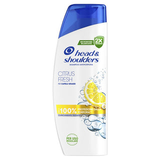 Head & Shoulders Citrus Anti-Schuppen-Shampoo Fresh Fettiges Haar 250 ml 