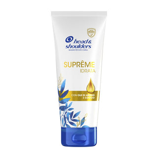 Head & Shoulders بلسم سوبريم يرطب فروة الرأس والشعر بزيوت الأرجان وجوز الهند 220 مل 