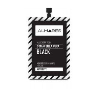 Ib Cosmetics Maska Black Vyživující s čistým jílem 30 ml 