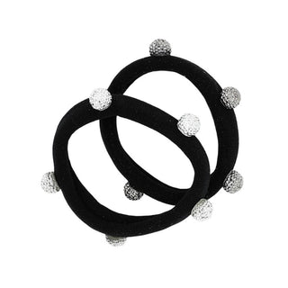 Ib Fashion Hair Elastico Palline 503/2 X2 — Accessorio per capelli