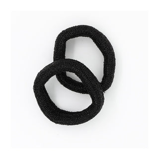 Ib Fashion Hair Elastico Nero Lucido 830/2 2 pezzi — Accessori Capelli