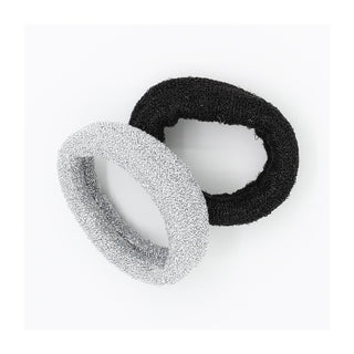 Ib Fashion Hair Elastico Ner/Argent838/2 X2 — Accessorio per capelli