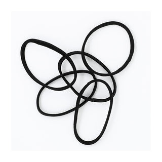 Ib Fashion Hair Elastici Neri 25N/5 X5 — Elastici capelli