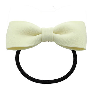 Ib fashion hair Ferma Coda Fiocco Giallo — Elastico capelli