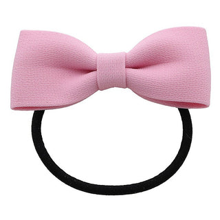 Ib fashion hair Ferma Coda Fiocco Rosa — Elastico capelli