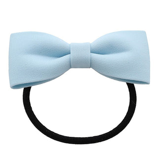Ib fashion hair Ferma Coda Fiocco Azzurro — Elastico capelli
