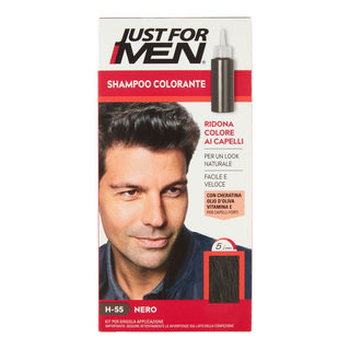 Just for Men Shampoo Colorante Nero Naturale — Shampoo colorante