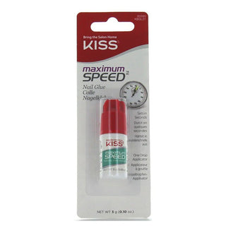 Kiss Colla Maximum Speed Con Applicatore A Gocce Unghie — Colla unghie