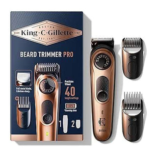 King C. Gillette Regolabarba Con Selettore Di Precisione 40 Impostazioni — Regolabarba