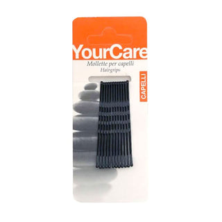 Komet Mollette 2 Marrone 12 pz — Accessori Capelli