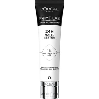L'Oreal Paris Prime Lab 24H Matte Setter Fixing Primer Less Shiny Skin 