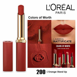 L Oreal Paris Worth Matt 200 Orange Stand Up 