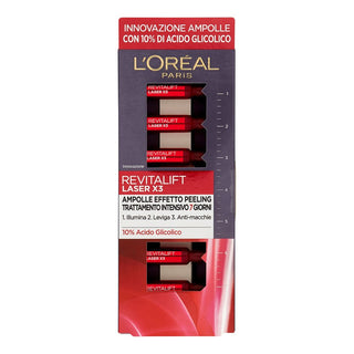 로레알 파리 리바이탈리프트 Laser X3 7 앰플 필링 효과 