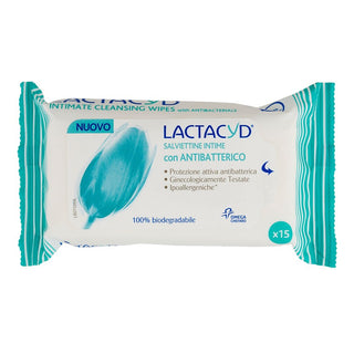 Lactacyd 항균 성분이 함유된 여성 청결 티슈 15매입 